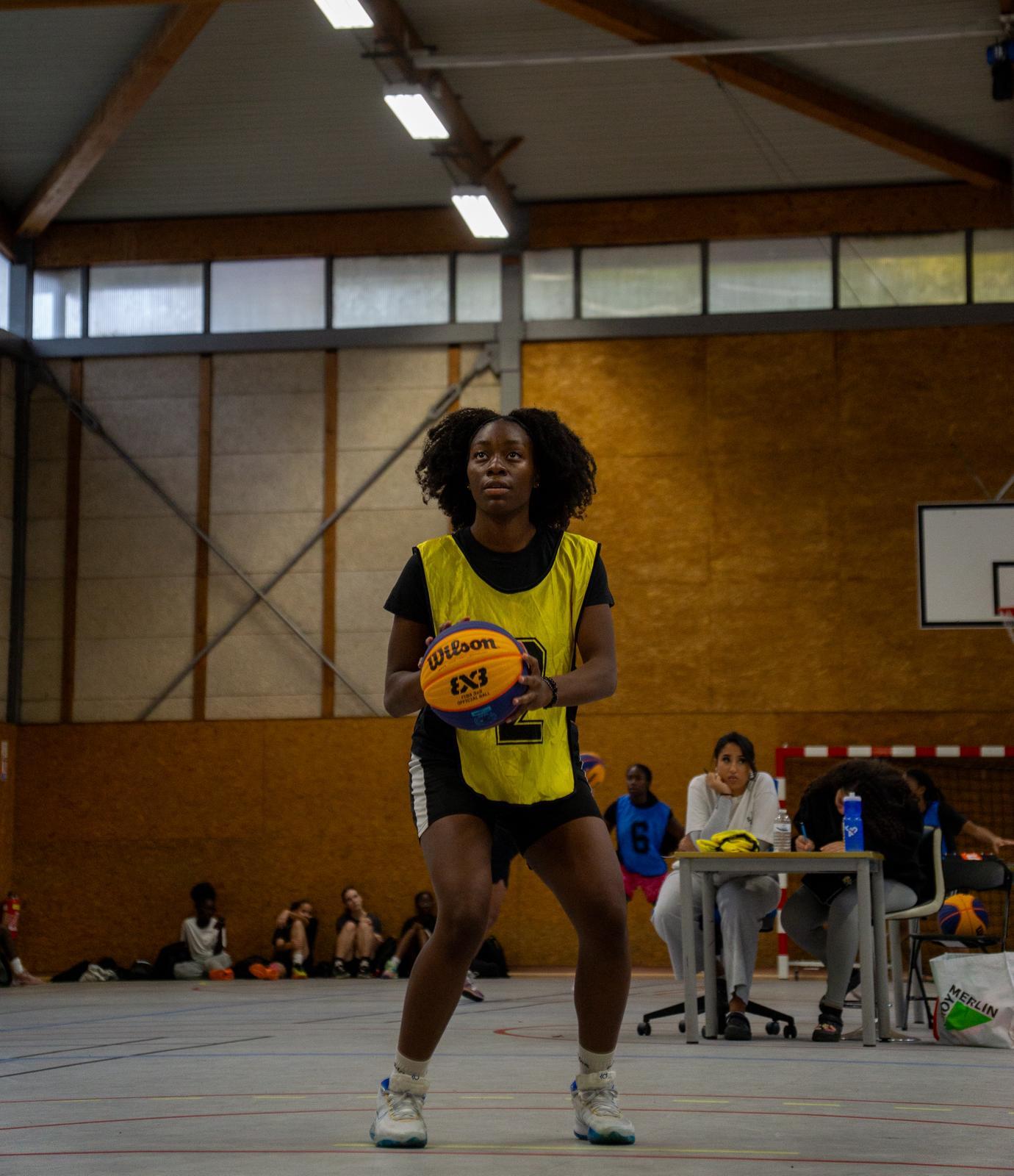 Tournoi de basket féminin 3x3
